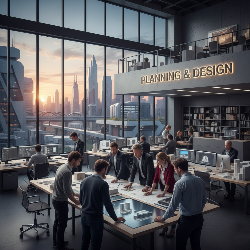 planing and construction